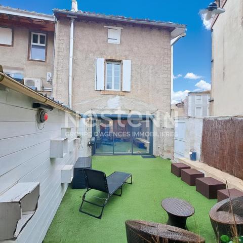 A VENDRE VILLENEUVE D'OLMES MAISON RENOVEE AVEC JARDIN