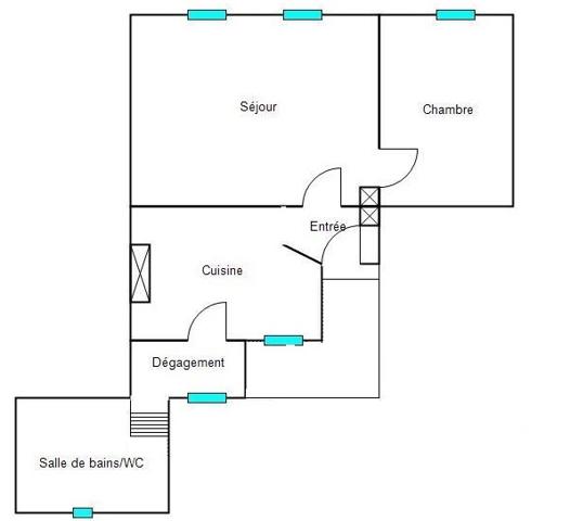 Appartement à vendre 2 pièces 42 m² Millau