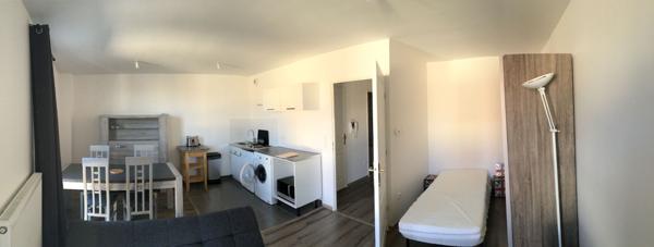 Appartement situé à Compiègne proche UTC - 35,59 m2, et PK en sous-sol