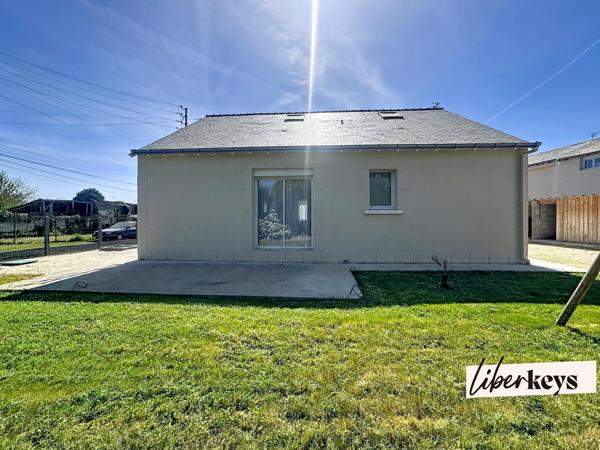 Charmante maison en pierre rénovée – plain-pied – fort potentiel d’agrandissement – Brain-sur-Allonnes