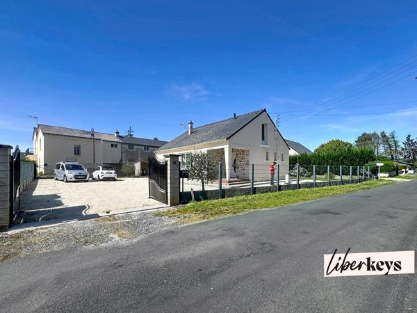 Charmante maison en pierre rénovée – plain-pied – fort potentiel d’agrandissement – Brain-sur-Allonnes