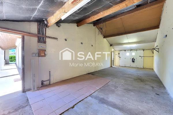 Maison 4 chambres- jardin- garage