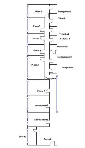 Local Commercial 7 pièces - 163 m²