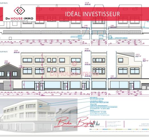 Immeuble à vendre 25 pièces de 1 500 m²