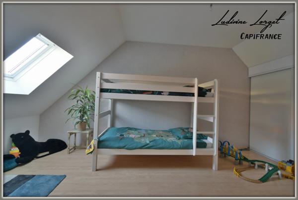 Maison traditionnelle de 2003 à vendre sans travaux à 5min de CHATEAU THIERRY (02) au pied de l’A4- 5 pièces-98 m²- vivable de plain-pied- 4 chambres (1 traversante)-Garage - Cabanon - Terrain 1213m2