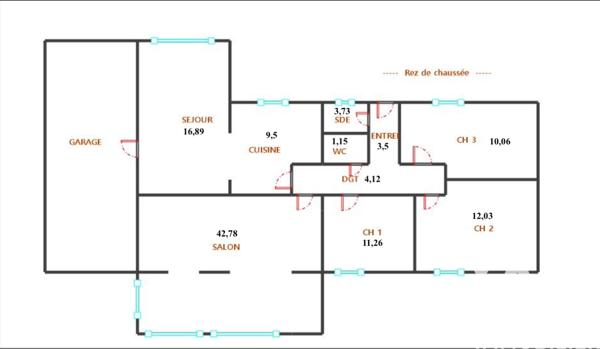 Maison à vendre 4 pièces 115 m² Paray-le-Monial