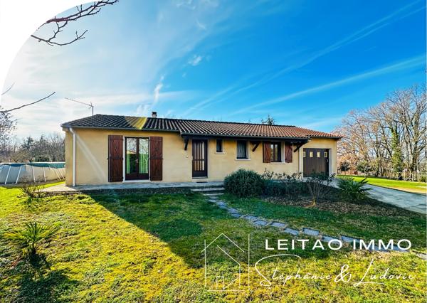 Graulhet (81300) Maison de plain-pied 92 m² avec double garage