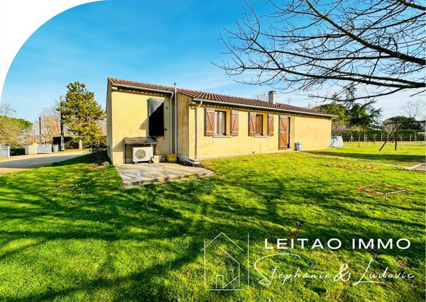 Graulhet (81300) Maison de plain-pied 92 m² avec double garage