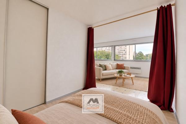 TALENCE résidence Paul Cézanne 7 rue Salvador Allende, à vendre appartement type 1 bis de 37 m2 avec parking
