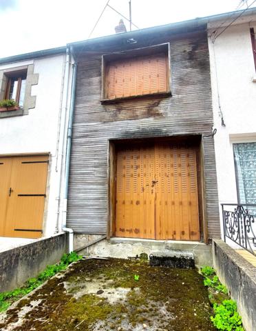 Maison de ville à rénover, 2 chambres Jardin