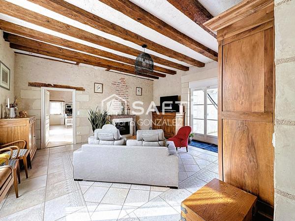 Presbytère emblématique au Sud de Tours, véritable trésor du XVIIIe siècle