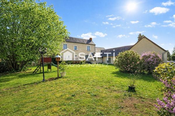 Presbytère emblématique au Sud de Tours, véritable trésor du XVIIIe siècle