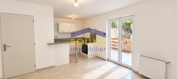 NOUVEAUTÉ - PREMIÈRE LOCATION - Appartement T2 de 35 m² avec terrasse - VELLE SUR MOSELLE