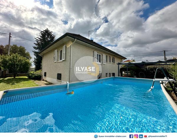 Saint-Rémy (71100) Maison 121 m² | 4 ch | 664 m²