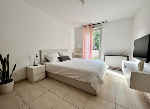 Toulon Est : Appartement T3 avec jardin et stationnement privatif