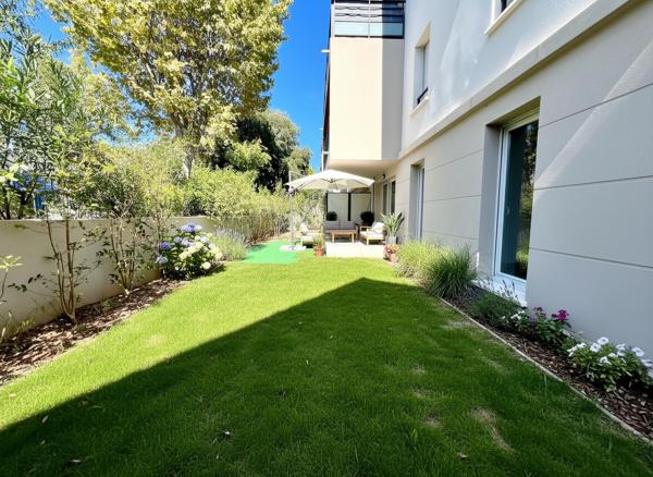 Toulon Est : Appartement T3 avec jardin et stationnement privatif