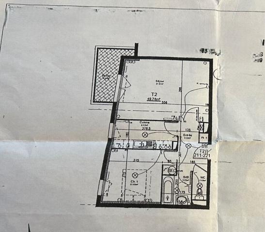 Appartement Saint Herblain 2 pièces + balcon et box