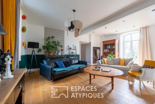 Maison de caractère rénovée avec jardin aux portes de Rennes