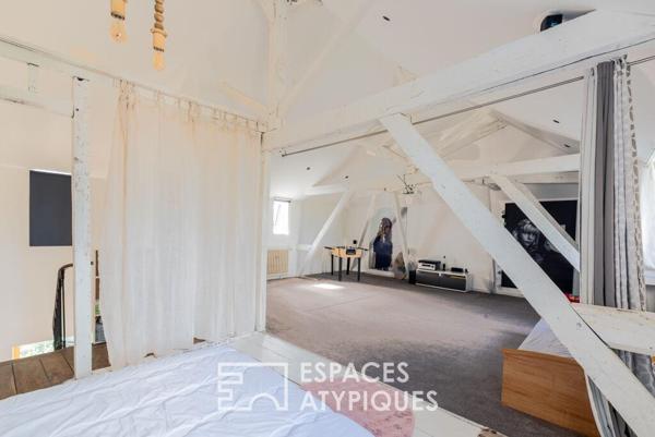 Maison de caractère rénovée avec jardin aux portes de Rennes