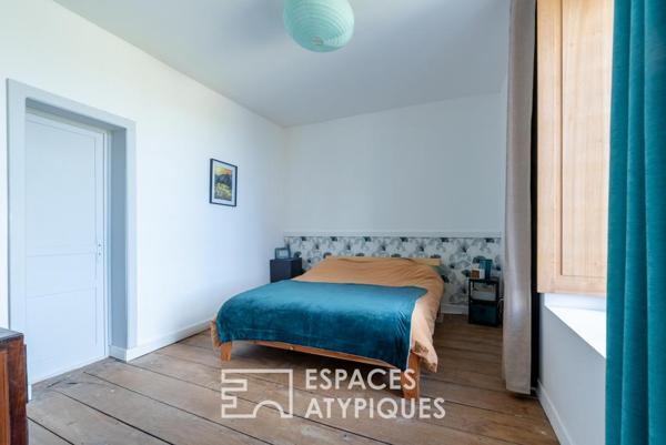 Maison de caractère rénovée avec jardin aux portes de Rennes