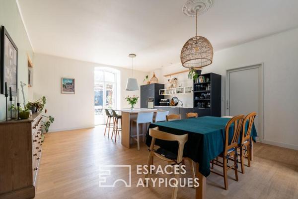 Maison de caractère rénovée avec jardin aux portes de Rennes