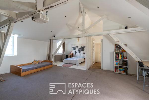 Maison de caractère rénovée avec jardin aux portes de Rennes