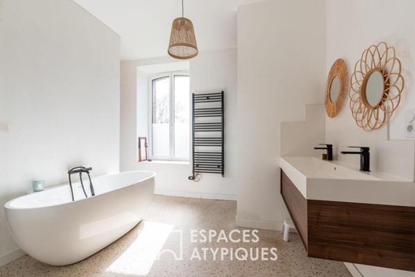 Maison de caractère rénovée avec jardin aux portes de Rennes