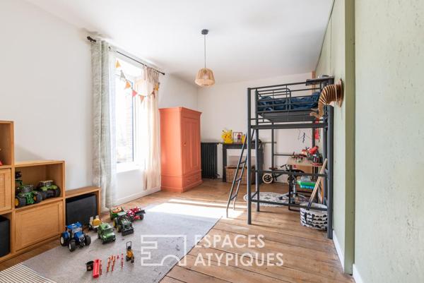 Maison de caractère rénovée avec jardin aux portes de Rennes