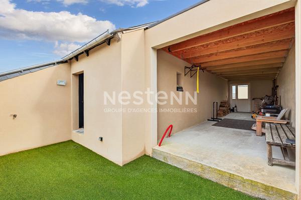 MAISON A VENDRE LES GREVES DE LANGUEUX - Maison entièrement rénovée avec goût, aux grèves de Langueux profitant de grands espaces et d'un extérieur avec vue sur les grèves !