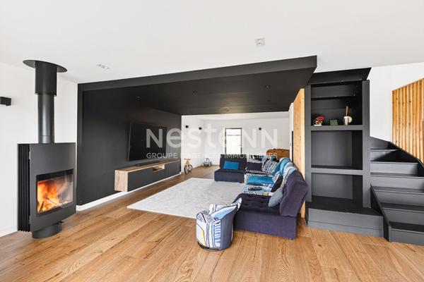 MAISON A VENDRE LES GREVES DE LANGUEUX - Maison entièrement rénovée avec goût, aux grèves de Langueux profitant de grands espaces et d'un extérieur avec vue sur les grèves !