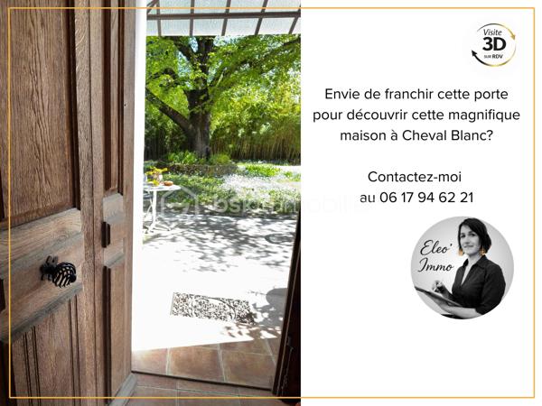 Maison idéale pour une famille, ou pour un projet de développement d'activité nécessitant la présence d'un grand espace couvert.

Derrière sa façade pleine de charme, cette maison séduit par ses volumes généreux, son authenticité et son atmosphère chaleureuse. Elle développe une partie principale idéale pour une vie de famille, avec de beaux espaces de vie, une grande cuisine conviviale avec îlot central, plusieurs chambres, une salle d’eau rénovée et de nombreux espaces annexes pratiques.

Le bien comprend également une dépendance / partie annexe, accessible soit depuis l’extérieur, soit directement depuis l’intérieur de la maison, ce qui lui donne une vraie souplesse d’usage. Cet espace complète harmonieusement l’ensemble avec une cuisine, une pièce de vie et une grande chambre sous poutres, pleine de charme et de caractère.

Cette configuration permet d’envisager différents projets selon les besoins : espace pour recevoir, lieu de vie indépendant pour un proche, partie complémentaire pour une grande famille, ou encore espace distinct pour une activité ou un usage mixte.

À l’extérieur, vous profiterez d’un jardin arboré, intime et plein de charme, propice aux repas d’été, aux moments en famille ou à la détente. 

Un grand auvent de 87m2 complète l’ensemble et constitue un véritable atout pour le stationnement, le stockage, un atelier ou tout autre projet nécessitant de beaux volumes (espace piscine/jacuzzi).

Un bien rare, chaleureux et plein de personnalité, qui offre à la fois le charme de l’ancien, de beaux volumes et une organisation particulièrement intéressante grâce à sa partie annexe.

La surface totale d'usage est d’environ 195 m², incluant une partie annexe. À titre de précision, le DPE a été établi sur une surface de référence de 157,62 m².

Vous souhaitez découvrir cette maison mais vous habitez loin ?
Éléonore vous propose, dans un premier temps, un rendez-vous de présentation à distance grâce à la visite virtuelle 3D.
Bien entendu, rien ne remplace une visite sur place pour ressentir pleinement l’atmosphère et le charme des lieux.
N’hésitez pas à la contacter pour toute question !