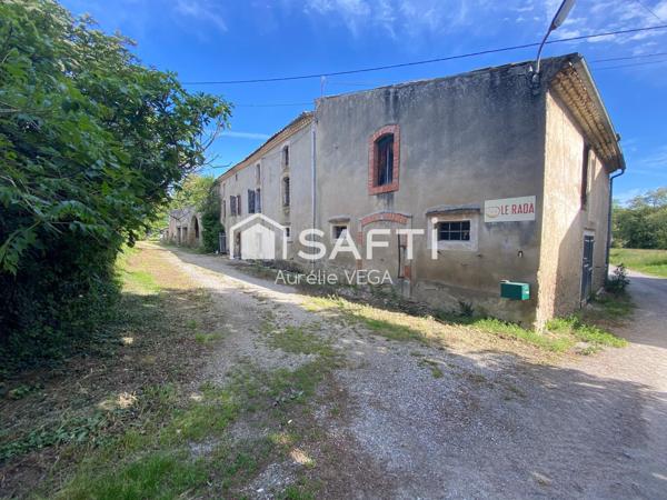 Ancien corps de Ferme à Rénover sur plus de 3000m2