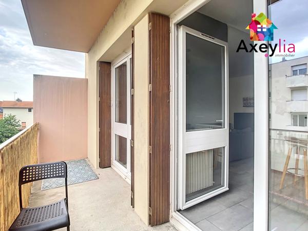 Roanne (42300) A VENDRE - ROANNE - APPARTEMENT T2 RÉNOVÉ AVEC BALCON ET CAVE