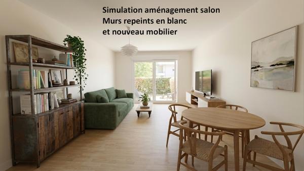 Appartement 3 pièce(s) 2 chambre(s) 63 m²