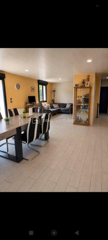 Maison de plain-pied de 106 m², située dans un environnement calme et agréable, à seulement 5 minutes de Sigogne et 10 minutes de Jarnac. DPE classé C et GES classé A. Cette maison très bien entretenue dispose d'une toiture en excellent état, d'une belle pergola ainsi que d'une grande terrasse en composite, matériau particulièrement résistant dans le temps. Le terrain, entièrement clos par grillage et murs, est sécurisé par un portail électrique. Les menuiseries comprennent une porte d'entrée en aluminium, des baies vitrées et des fenêtres PVC double vitrage coloris gris anthracite. La maison offre une pièce de vie lumineuse de plus de 40 m² avec cuisine ouverte entièrement équipée. Elle comprend également trois chambres, dont deux avec placards intégrés, une grande salle d'eau avec une douche à l italienne entièrement rénovée avec espace buanderie pour lave-linge et sèche-linge, ainsi qu'un WC séparé. Plusieurs placards de rangement sont répartis dans la maison. Les volets sont électriques côté sud et solaires côté nord. Le chauffage est assuré par des radiateurs électriques. L'assainissement est conforme. La taxe foncière s'élève à 800 € par an. À l'extérieur, vous trouverez un abri de jardin de 16 m² en parpaings avec toiture en tuiles. La propriété ne dispose pas de garage, mais le terrain permet facilement d'en créer un selon vos besoins. Terrain piscinable agrémenté d'un cerisier. Une belle opportunité pour ceux qui recherchent le calme d'un village tout en restant proche des commodités.