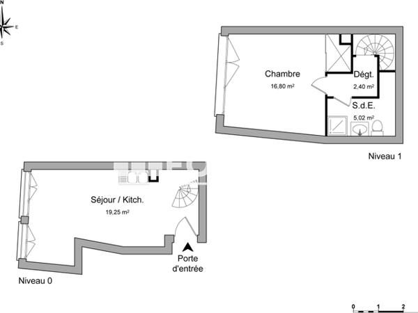 Location Appartement 2 pièces 43.47 m² - 6 BIS RUE DE LA MONNAIE Metz 57000