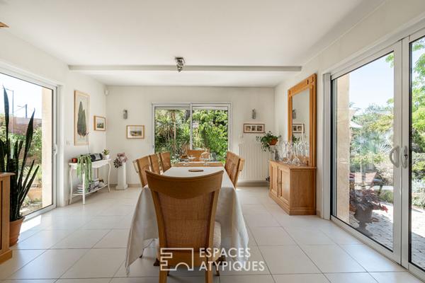 Maison de caractère avec jardin d’exception à Rezé