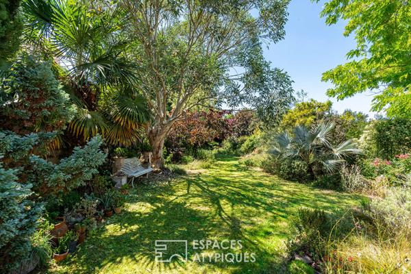 Maison de caractère avec jardin d’exception à Rezé