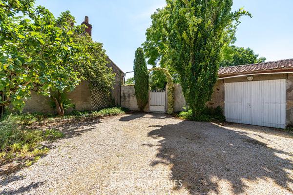 Maison de caractère avec jardin d’exception à Rezé