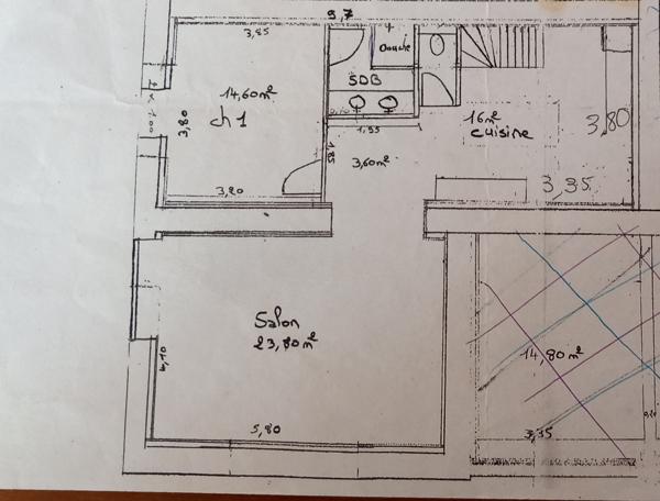 Mendionde T4 duplex 95m², jardin, terrasse, abris jardin et 2 parkings