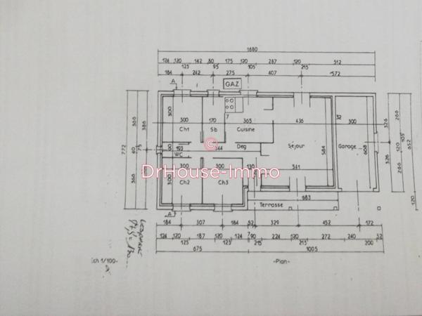 Maison à vendre 4 pièces de 82 m²