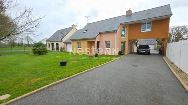 Maison récente 6 pièces à vendre en campagne de Pontchâteau avec vie de plain pied - 406175 euro FAI