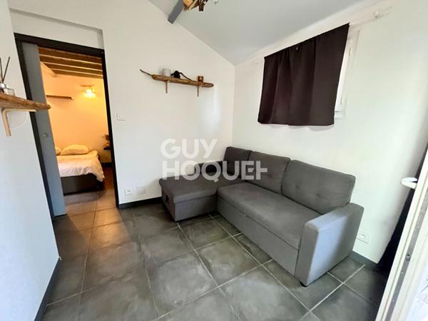 Appartement à 200 m² des plages avvec terrasse.