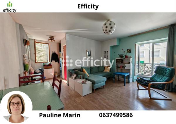 Appartement 3 pièces - 66 m² Exclusivité efficity