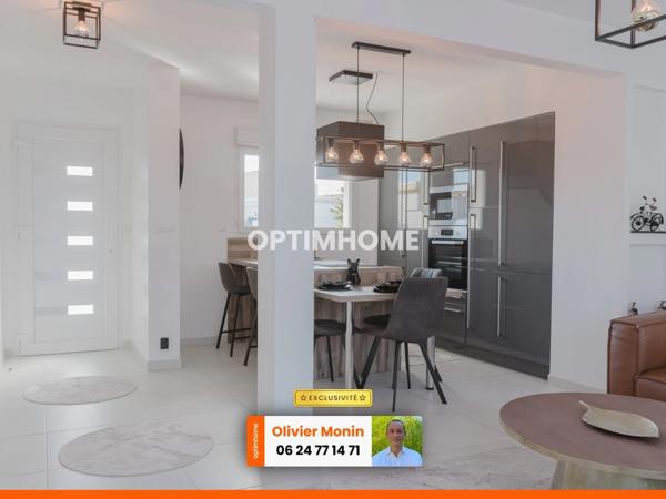 Dijon sud, Maison contemporaine de 145 m2 entièrement rénovée