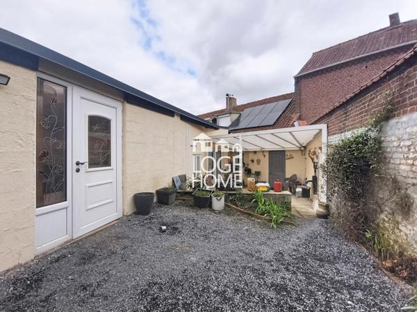 Maison semi plain pied jardin garage