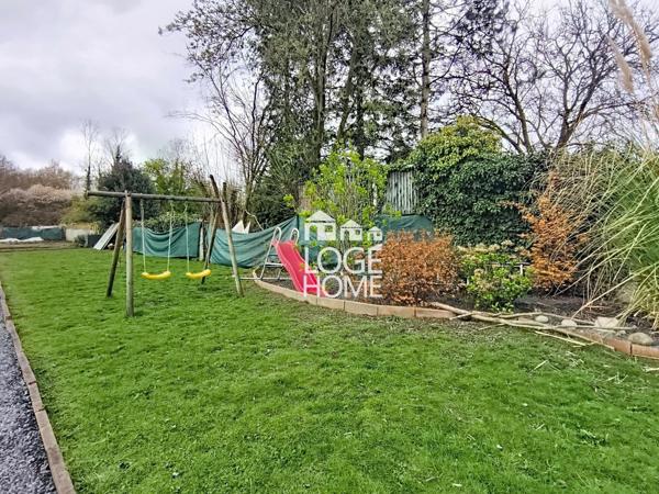Maison semi plain pied jardin garage