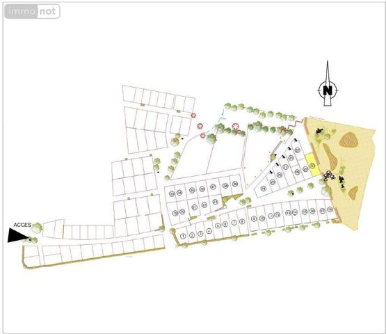 Terrain à Batir à vendre à Bruz en Ille-et-Vilaine (35170), ref : 35085-842