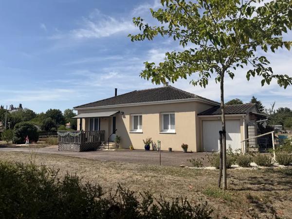 Maison de plain-pied sur un terrain de 1 500 m2, sans travau