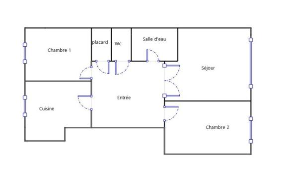 Appartement 3 pièces de 66 m² à Creil (60100)